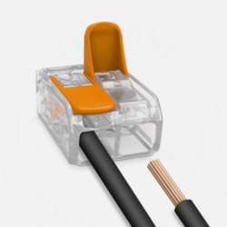 2-way lever connector